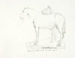 Zaspa śnieżna autorstwa Solon H. Borglum