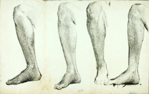 Studium anatomii, #5 autorstwa Solon H. Borglum