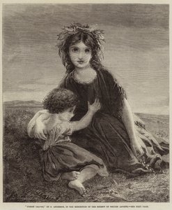 leśne liście autorstwa Sophie Gengembre Anderson