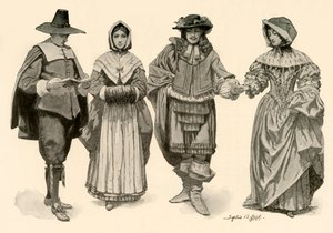 Odzież z lat 1620-1670, 1903, 1937.