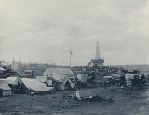 Scena upamiętniająca w Paardekraal (zdjęcie czarno-białe) autorstwa South African Photographer