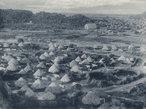 Miejscowa wioska (zdjęcie czarno-białe) autorstwa South African Photographer