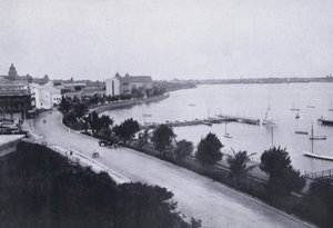 Bay Esplanade, Durban (zdjęcie czarno-białe) autorstwa South African Photographer