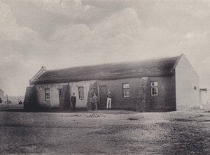 Pierwszy Bank Standardowy (zdjęcie czarno-białe) autorstwa South African Photographer
