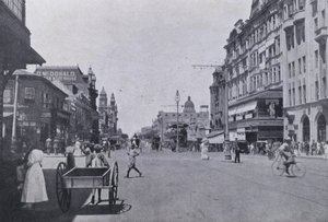 West Street, Durban (zdjęcie czarno-białe) autorstwa South African Photographer