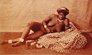 Cleopatra Zulu, c.1880 (druk albumowy)