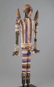 Figurka Rambaramp Effigy, wykonana w Malakula, Vanuatu autorstwa South Pacific