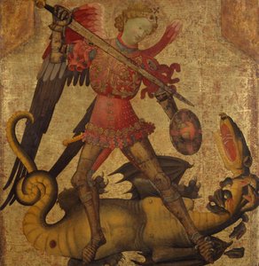 Święty Michał i Smok, ca. 1405.