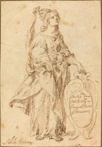 Sybilla Erytrei autorstwa Spanish 17th Century