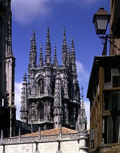 Latarnia (cimborio) prawdopodobnie zaprojektowana przez Juana de Langres (fl.c.1522-40) zbudowana przez Felipe Vigarny i Juana de Vallejo (fl.c.1518-69) ukończona 1568 autorstwa Spanish Colonial