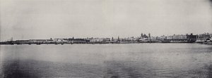 Cadiz: Vista General (zdjęcie czarno-białe) autorstwa Spanish Photographer