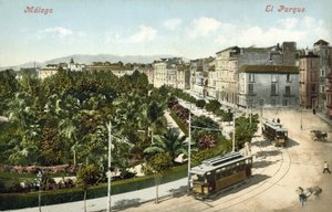 El Parque, Malaga (zdjęcie kolorowe)