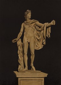 Apollo Belvedere (chromolitho) autorstwa Spanish School
