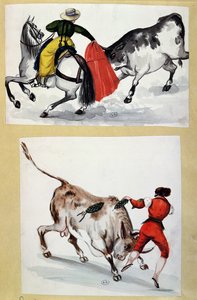Torreadory (wc na papierze) autorstwa Spanish School