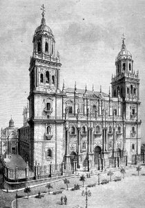 Katedra w Jaen, Hiszpania autorstwa Spanish School