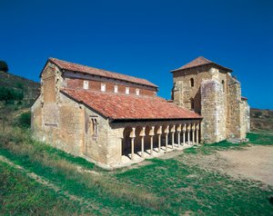 Kościół San Miguel de Escalada, 913 (zdjęcie) autorstwa Spanish School