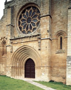 Kolegiata Santa Maria del Manzano, Castrojeriz, Burgos, Hiszpania autorstwa Spanish School