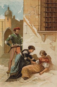 Odcinek z życia św. Wincentego a Paulo autorstwa Spanish School