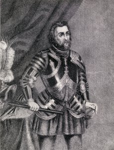 Hernan Cortes, markizowie Doliny Oaxaca (1485-1547) autorstwa Spanish School