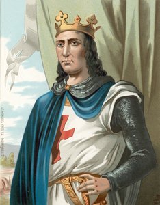Król Ludwik IX Francji lub Saint Louis