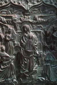 Madonna z Dzieciątkiem (brąz) (szczegóły patrz 249963) autorstwa Spanish School