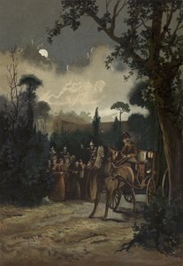 Papież Pius IX opuszcza Rzym, 1848