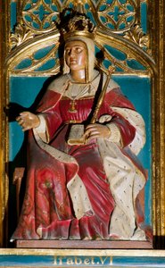Portret Izabeli I, zwanej katolicką (1451-1504) autorstwa Spanish School