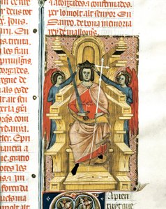 Portret Jakuba III (Jakuba III z Majorki). autorstwa Spanish School