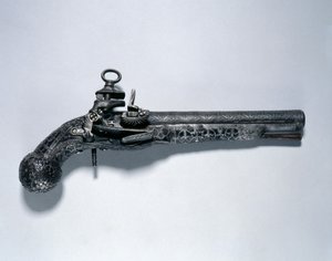 Pistolet Snaphaunce, XVII wiek autorstwa Spanish School