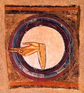 Ręka Boga, fragment fresku mistrza Saint Climent de Taull