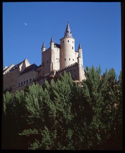 Widok na alcazar autorstwa Spanish School