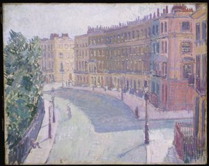 Mornington Crescent, 1910-11 autorstwa Spencer Frederick Gore