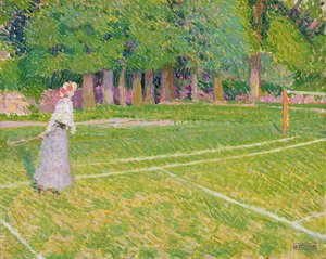 Tenis w Hertingfordbury, 1910