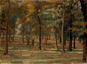 Park Richmond, 1914 autorstwa Spencer Gore