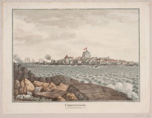 Christiansø. Widziane z Græsholmen autorstwa Søren L. Lange