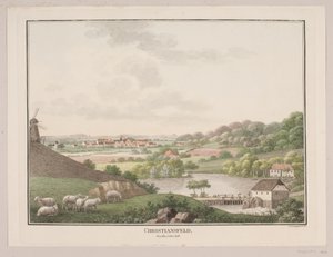Christiansfeld, od strony wschodniej