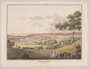 Christiansfeld, od strony zachodniej