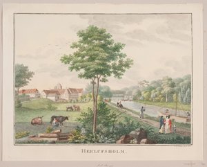 Herlufsholm autorstwa Søren L. Lange