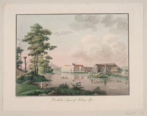 Hvedholm w rejonie Faaborg na Fionii autorstwa Søren L. Lange