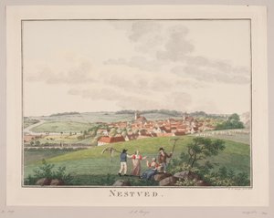 Næstved autorstwa Søren L. Lange