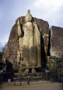 Wielki Budda Avukany. Sri Lanka. V wiek.
