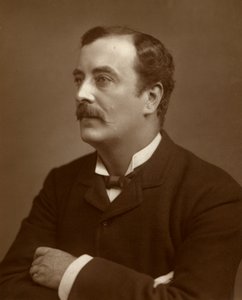 JH Barnes, brytyjski aktor, 1883 autorstwa St James
