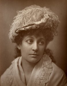 Lucy Buckstone, brytyjska aktorka, 1884.