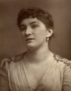Nelly Bromley, brytyjska aktorka i piosenkarka, 1882 autorstwa St James