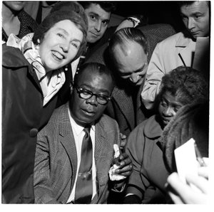 Louis Armstrong, Francja autorstwa Stan Wiezniak