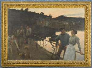 W domu, wieczór autorstwa Stanhope Alexander Forbes