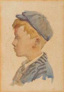 Portret Aleca, ok. 1904 (akwarela na papierze) autorstwa Stanhope Alexander Forbes