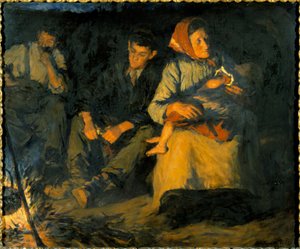 Wokół ogniska autorstwa Stanhope Alexander Forbes