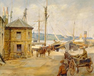 Urząd Portu, Penzance autorstwa Stanhope Alexander Forbes