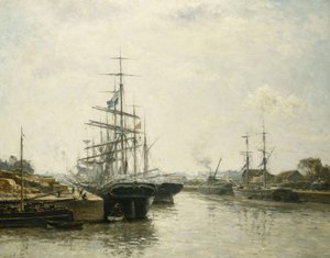 Basen Caen, 1887 autorstwa Stanislas Victor Edouard Lepine